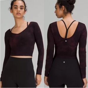 Lululemon Diamond Dye Workout Bundle - Includes the legging and long sleeve!